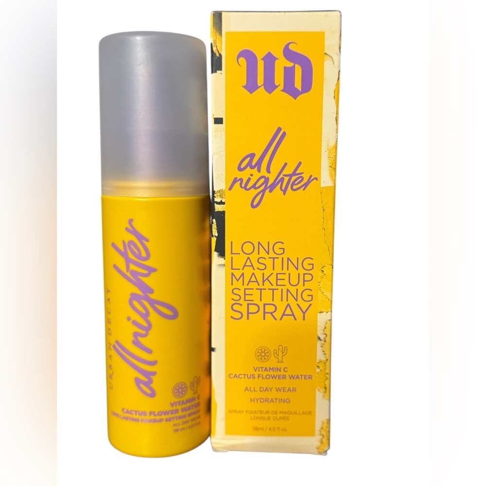 Urban Decay All Nighter Vitamin C & Cactus Flower Long Lasting Setting Spray 4oz